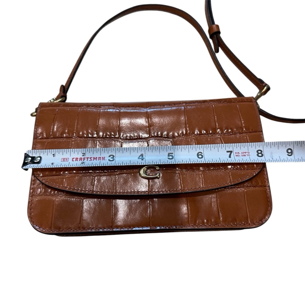 Coach Embossed Croc Hayden Crossbody C8941 - Picture 3 of 6